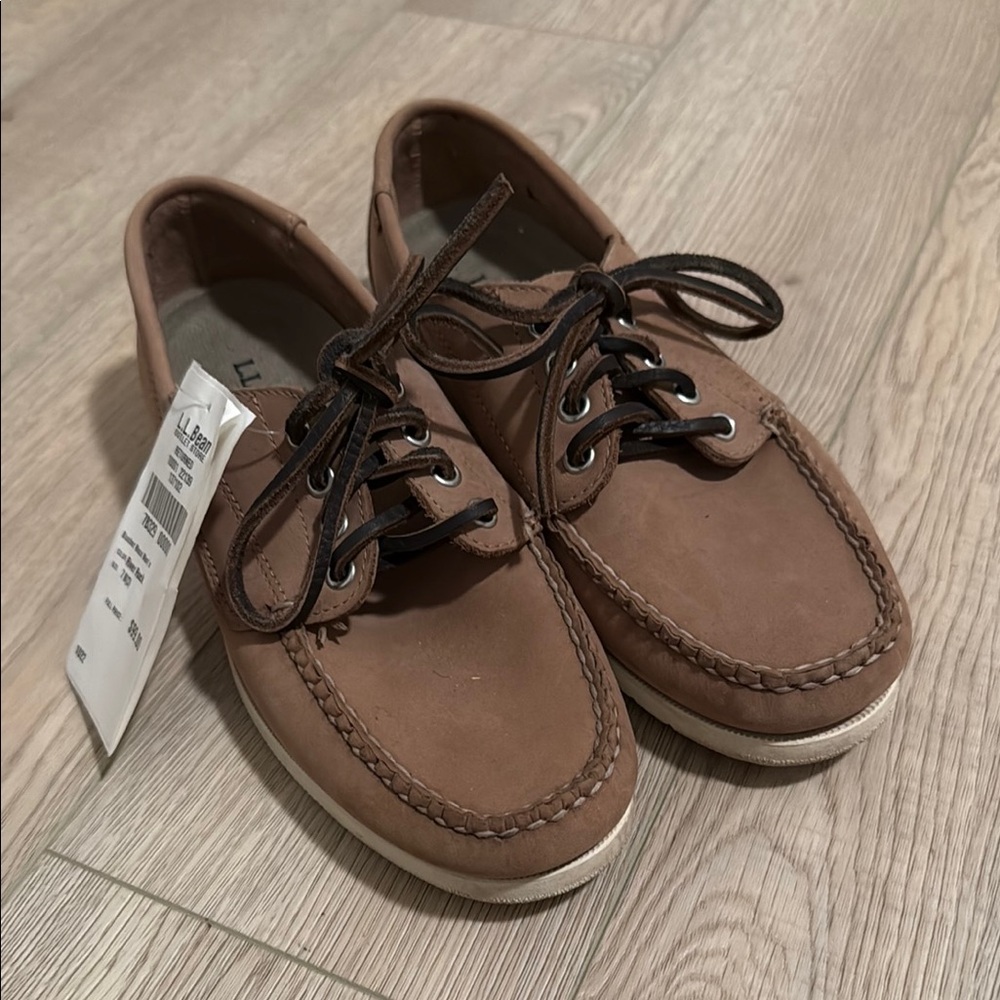 Men's Brown Leather Boat Shoes